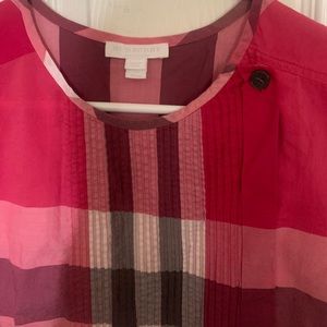 Burberry plaid dress